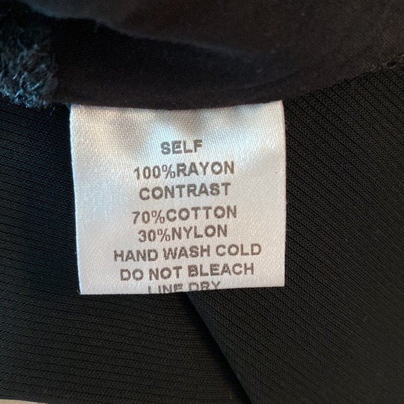 Nameless Black Dress Tunic Crochet Cut Out detail Size small - Picture 6 of 11